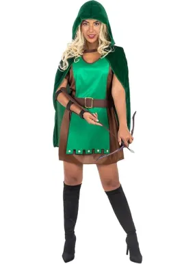 Costume da arciera Robin da donna