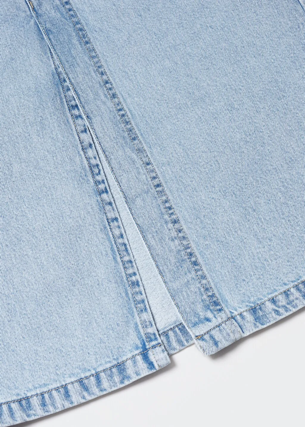 Gonna midi denim