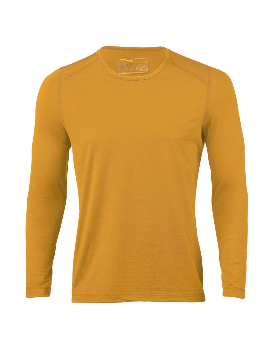 MAGLIA TERMICA A MANICHE LUNGHE IN LANA-SETA SPORT