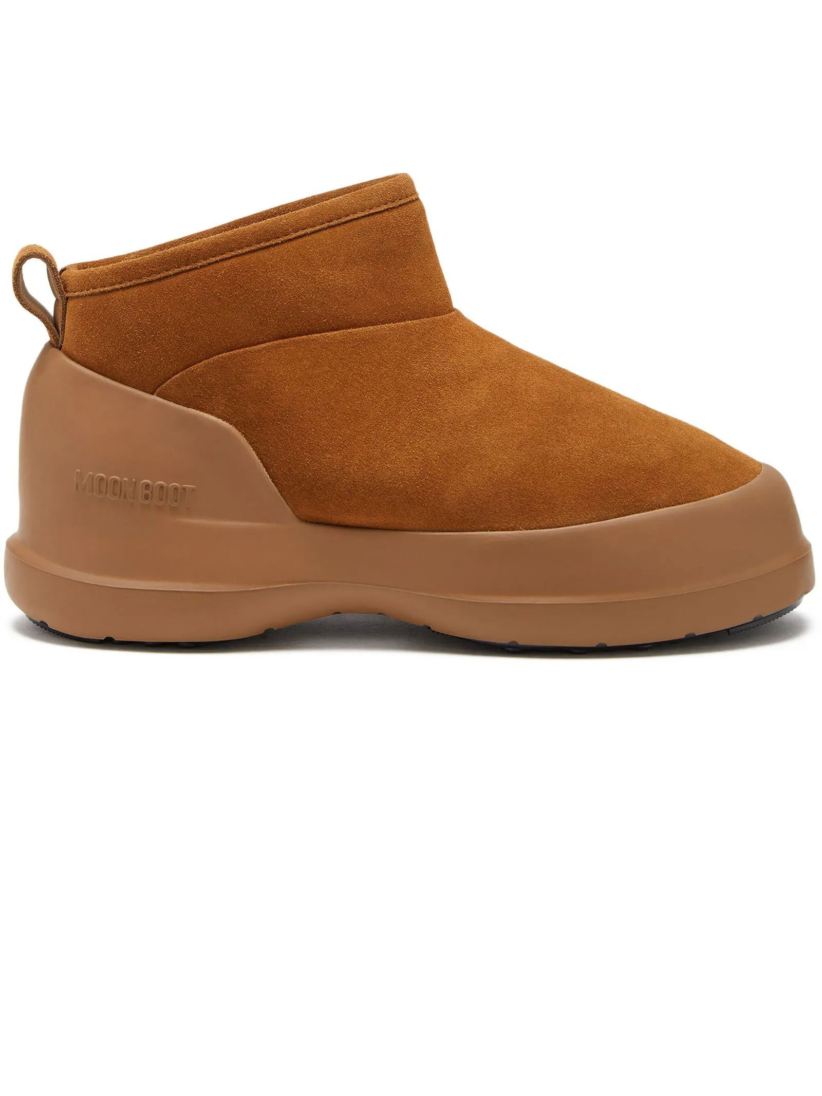 MOON BOOT Calzature,Stivaletti Stivali Luna in camoscio  cognac 