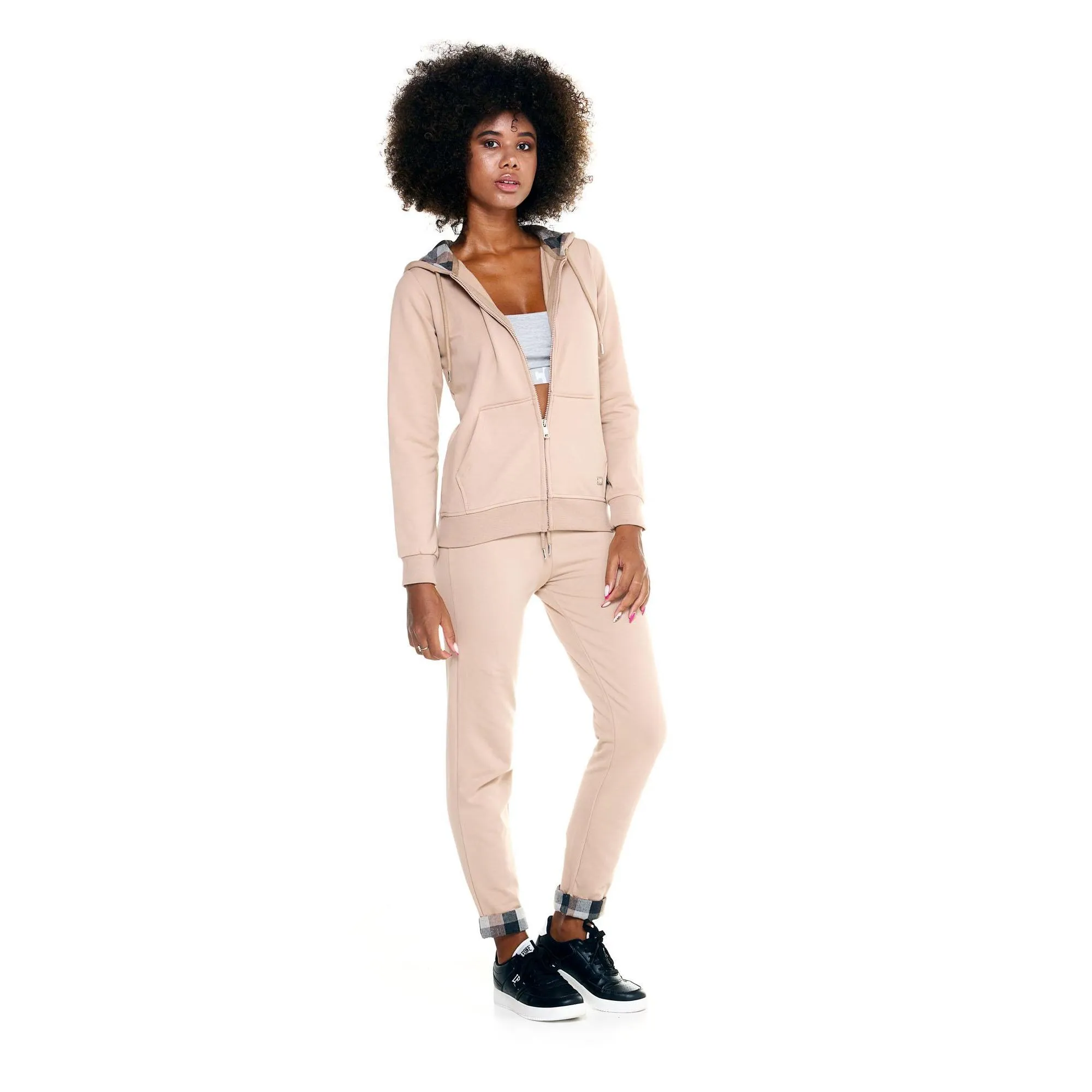 Tuta con cappuccio Leone donna tuta con zip intera Leisure