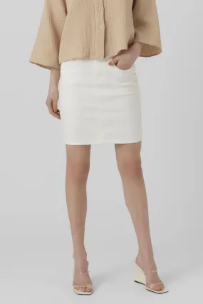 VERO MODA - Minigonna a Denim aderente
